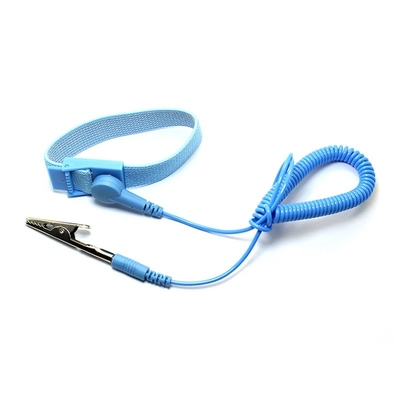 correa para la muñeca estática anti EPA de la pulsera de la muñeca del 1.8m ESD para el uso del recinto limpio