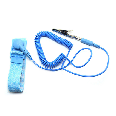 correa para la muñeca estática anti EPA de la pulsera de la muñeca del 1.8m ESD para el uso del recinto limpio