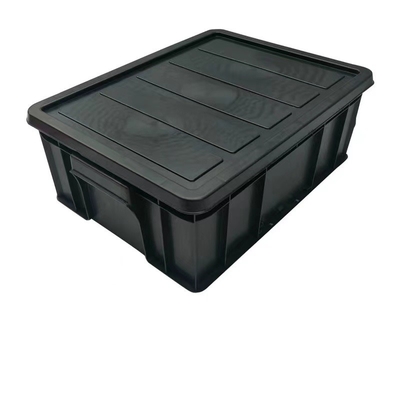 Las cajas plásticas seguras reutilizables del ESD que embalaban acanalaron el compartimiento antiestático