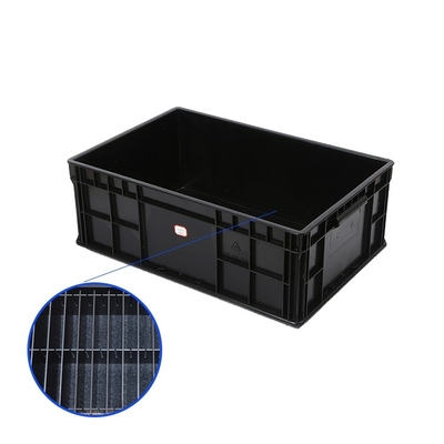 Tamaño apilable 200*130*90m m de las cajas de almacenamiento antiestáticas durables del ESD del recinto limpio