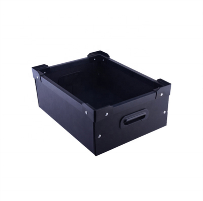 Tamaño apilable 200*130*90m m de las cajas de almacenamiento antiestáticas durables del ESD del recinto limpio