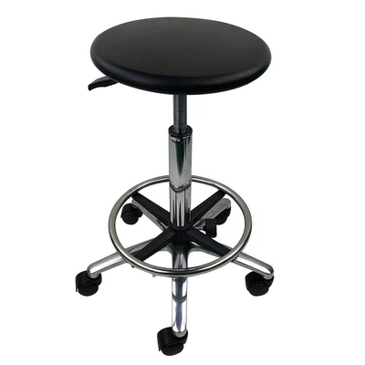 Taburetes de cuero de la silla de la oficina de la PU del ESD de la silla estática anti del laboratorio de la ciencia de la escuela
