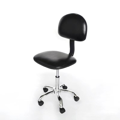 Altura segura ergonómica de la silla del laboratorio de la PU ESD ajustable para el recinto limpio