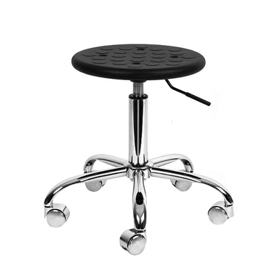 Silla estática anti ajustable del taburete del metal de la oficina de la silla del laboratorio del ESD con la alta parte posterior