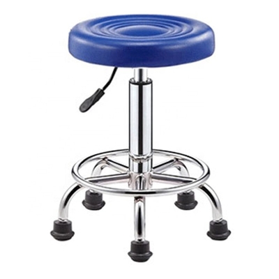 Silla de eslabón giratorio de cuero de la PU de la silla estática anti del laboratorio del área del laboratorio del recinto limpio