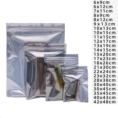 Claro plástico estático Mylar de la cremallera del sellado caliente del bolso del ESD del papel de Kraft que protege