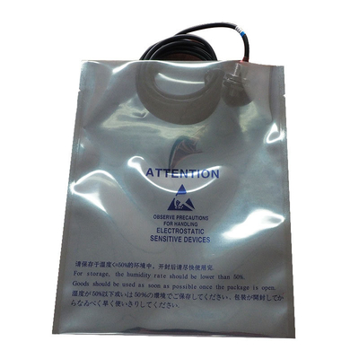Los parásitos atmosféricos del escudete del ESD empaquetan la bolsa de plástico del ESD del papel de aluminio de la electrónica