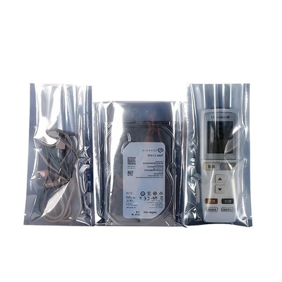 OEM ESD estático anti de Grey Components Packaging que protege los bolsos Logo Printed
