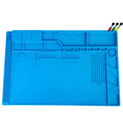 cojín a prueba de calor de 655g Esd Mat Welding Silicone Soldering Insulation