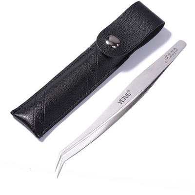 Serie Vetus de encargo Lash Tweezers Eyelash Extension Tweezers ESD SA