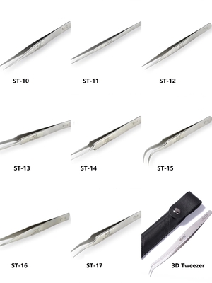 Pinzas antiestáticas de la ceja del ESD Vetus Lash Tweezers Hand Tools Scissor