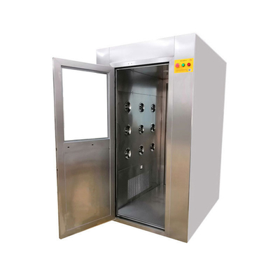 acero inoxidable inteligente industrial de la ducha de aire del recinto limpio de 550w 3phase