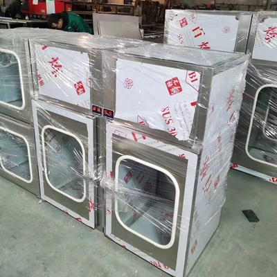 paso del GMP de la caja de paso del recinto limpio de 220V 50Hz 60Hz con dinámica del flujo laminar de la caja