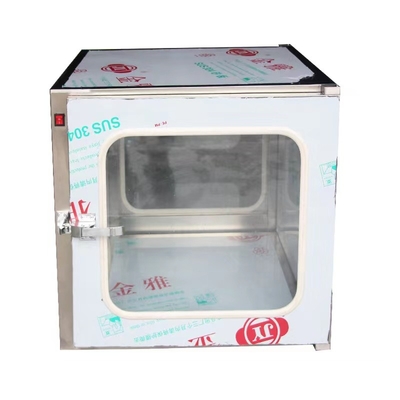 Paso dinámico de la ventana de la transferencia de la caja de paso del recinto limpio del laboratorio a través de la caja