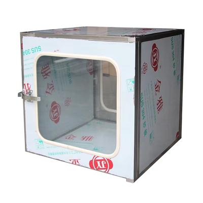 Paso dinámico de la ventana de la transferencia de la caja de paso del recinto limpio del laboratorio a través de la caja