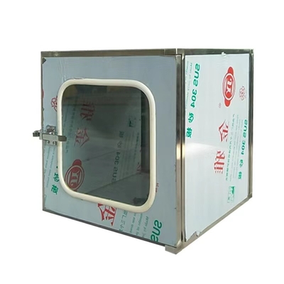Paso dinámico de la ventana de la transferencia de la caja de paso del recinto limpio del laboratorio a través de la caja