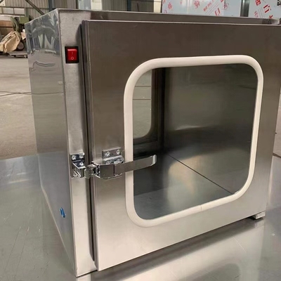 Caja de paso de acero inoxidable de la ventana de la transferencia de la caja de paso del laboratorio del recinto limpio