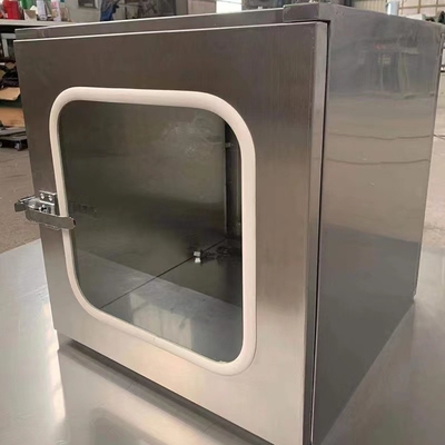 Caja de paso de acero inoxidable de la ventana de la transferencia de la caja de paso del laboratorio del recinto limpio