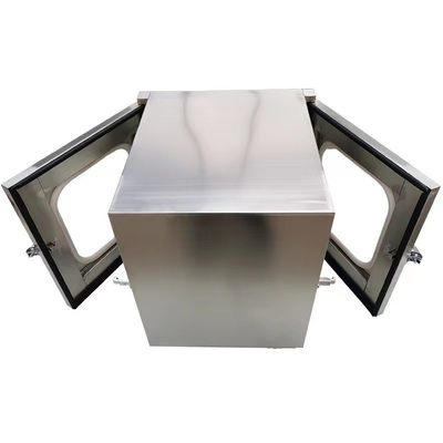 220V 50HZ laminó la caja de paso estática de acero inoxidable de la caja de paso del recinto limpio