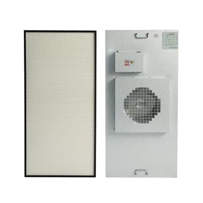Tres filtro de la fan del flujo laminar FFU HEPA del recinto limpio de la unidad de filtrado de Hepa de los engranajes