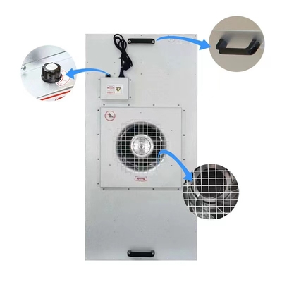 Filtro de poco ruido de la bobina de la fan de la unidad de filtrado de la fan de 180VA FFU para el recinto limpio