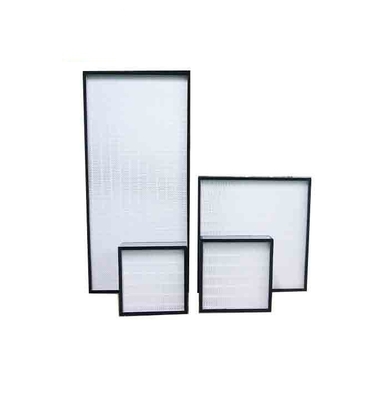 Filtro farmacéutico Mini Pleated Gel Seal Media del recinto limpio HEPA de la UL