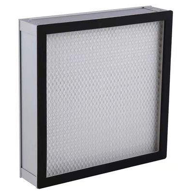Filtro del purificador HEPA del aire del filtro H12 H13 H14 de Hepa del recinto limpio de 0,3 micrones