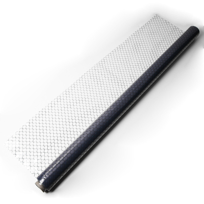 Panal negro Mesh Transparent Cleanroom Sheet Film del vinilo de la cortina de la rejilla del ESD