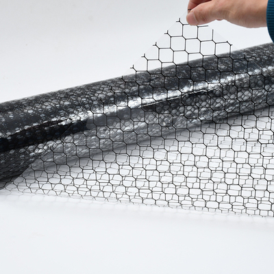 Negro transparente del ESD del PVC de la cortina antiestática de la rejilla para el uso de la fábrica