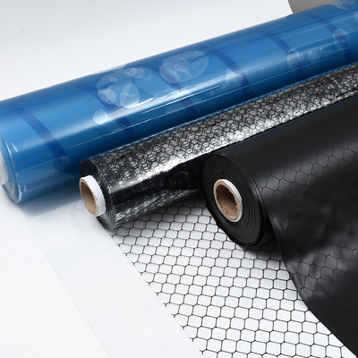 Negro transparente del ESD del PVC de la cortina antiestática de la rejilla para el uso de la fábrica