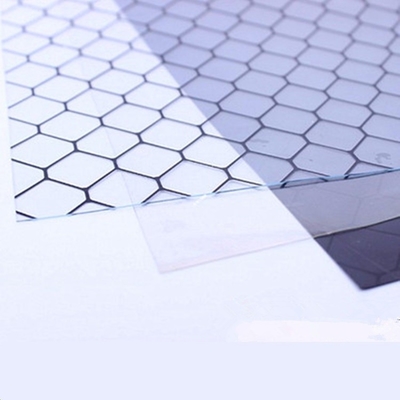 Hoja transparente suave del PVC del PVC del ESD del recinto limpio de la rejilla estática anti de la cortina