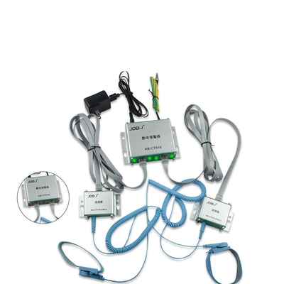 Probador antiestático electrostático de la pulsera del probador 6V DC de la correa del ESD del metro del campo