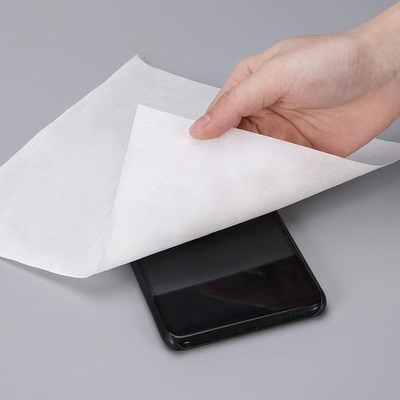 Limpiador blanco del poliéster del recinto limpio del laser para la microfibra de Maxclean de la pantalla