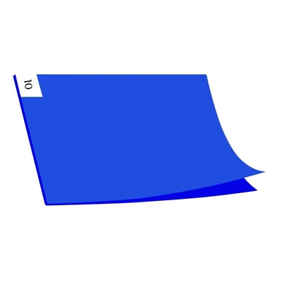 Recinto limpio adhesivo fuerte Mat Polyethylene Sheets No Residue pegajoso 24&quot; *45”