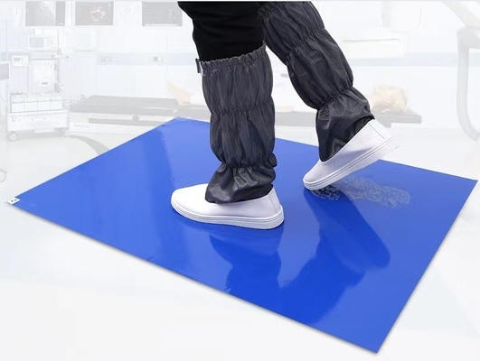 Recinto limpio adhesivo fuerte Mat Polyethylene Sheets No Residue pegajoso 24&quot; *45”