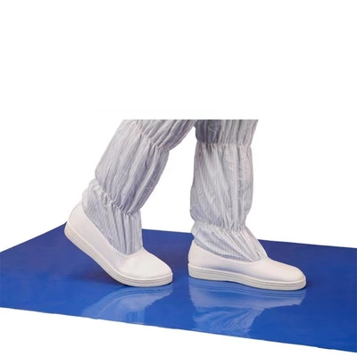 Uso pegajoso de Mat Floor For Hospital Cleanroom del recinto limpio azul disponible
