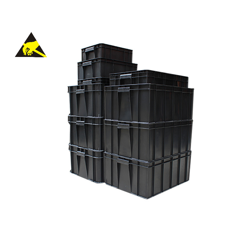 Caja componente colgante del compartimiento plástico conductor antiestático de Tray Smd Workspace Storage Solution de los compartimientos del ESD pequeña