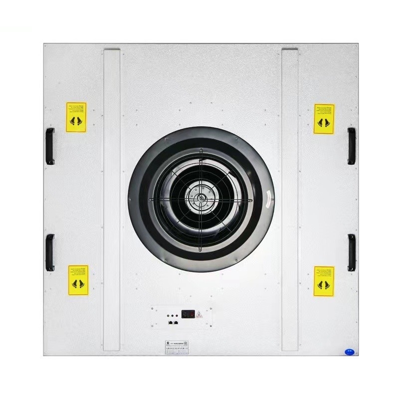 Tres filtro de la fan del flujo laminar FFU HEPA del recinto limpio de la unidad de filtrado de Hepa de los engranajes