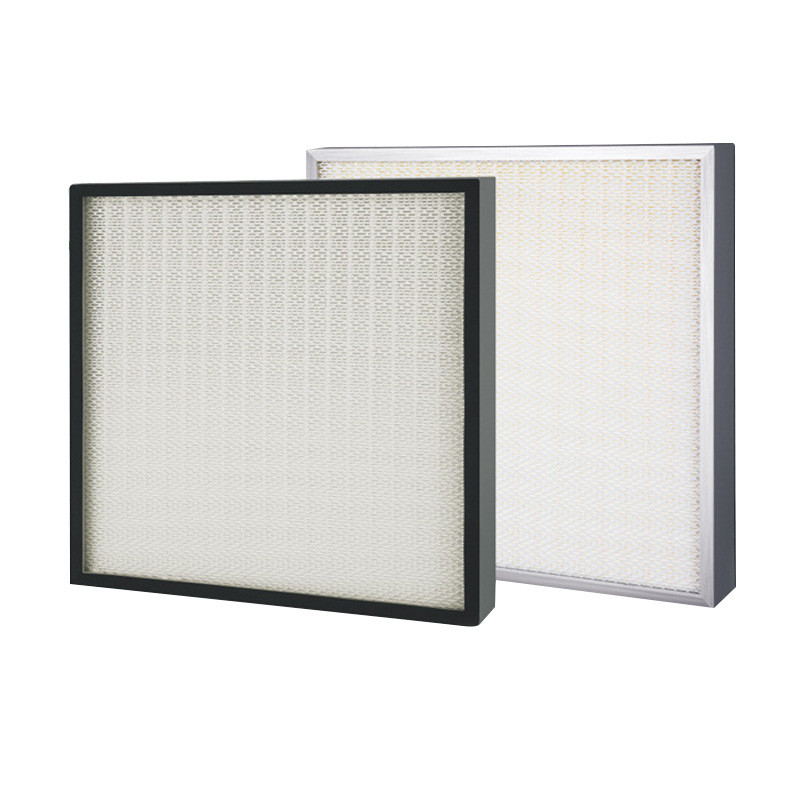 Filtro farmacéutico Mini Pleated Gel Seal Media del recinto limpio HEPA de la UL